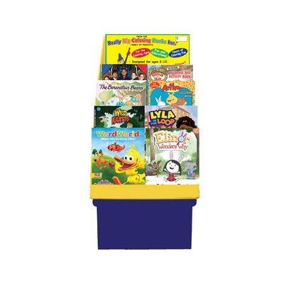 PBS KIDS Coloring Books Retail Floor Display 1