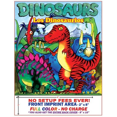Libro de Colorear y Actividades Los Dinosaurus Imprintable
