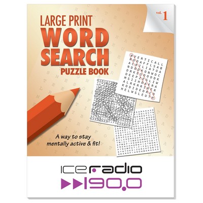 Puzzle Book: LARGE PRINT Word Search