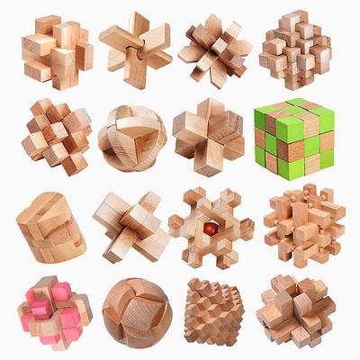 Wooden Soccer Ball Puzzle