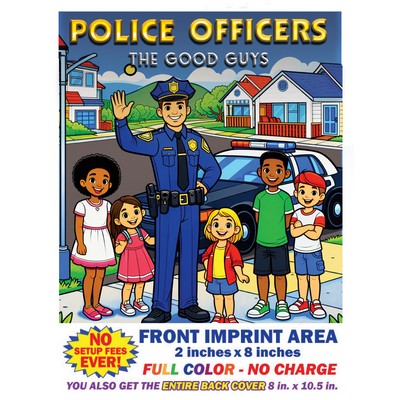 Police Officers The Good Guys Imprint Coloring Book