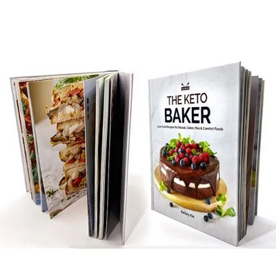 Custom Hard Cover Cookbook Recipe Book